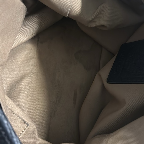 Coach black pebbled leather hobo. - Picture 9 of 9